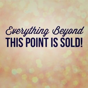 ❌Everything below is sold❌